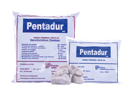 Yeso utilizado por los dentistas y Tecnicos dentales como molde perfecto para trabajos de elaboración de puentes, coronas y demás.
